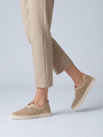 ILSE JACOBSEN Slip-Ons 'Tulip3275' in Beige: front