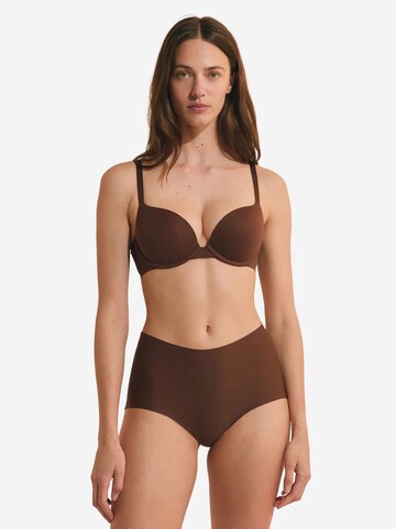 Push-up Reggiseno 'Pure Invisible' di ETAM in marrone: frontale