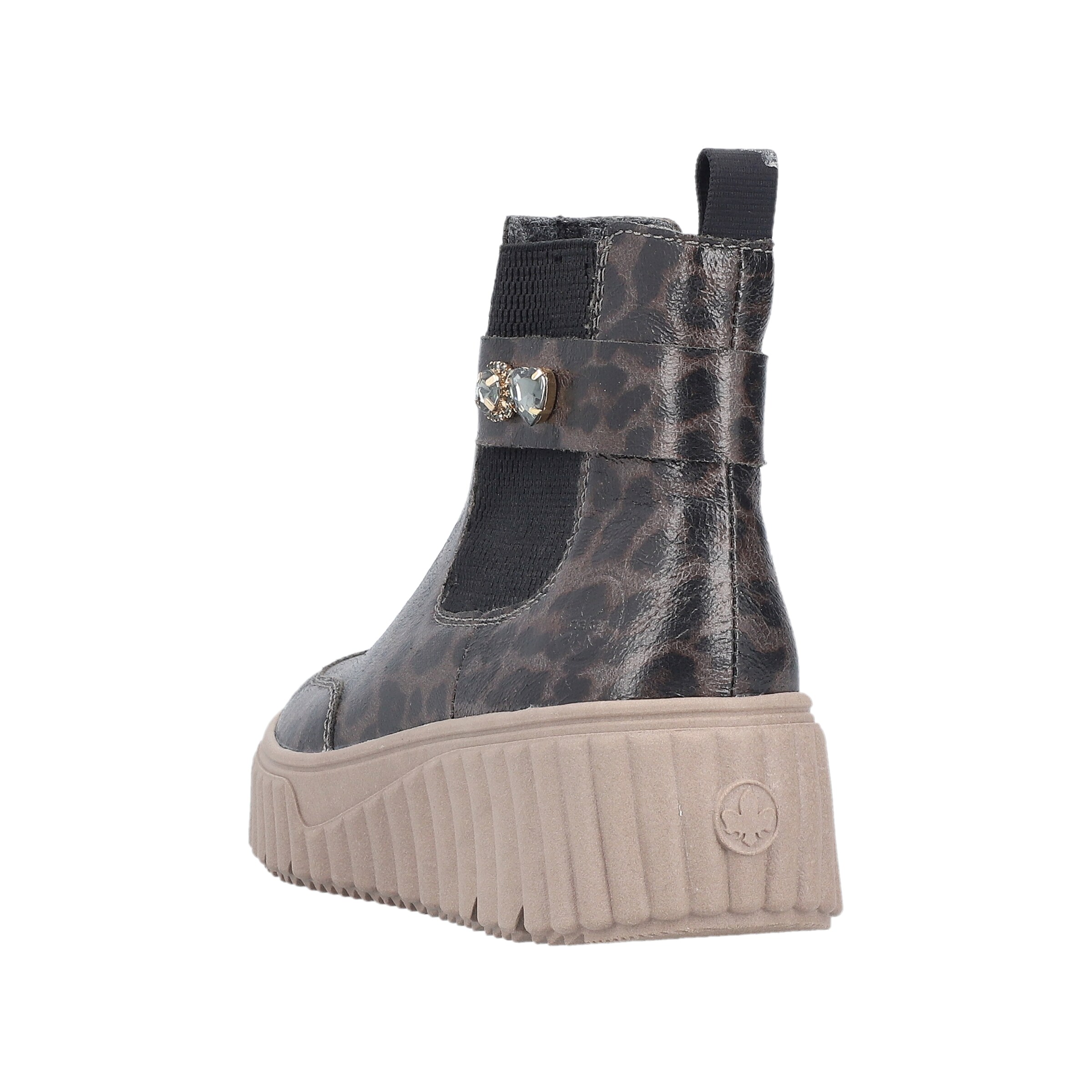 Bottines Rieker en gris