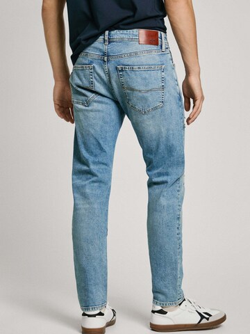 Pepe Jeans Tapered Jeans 'Stanley' in Blauw