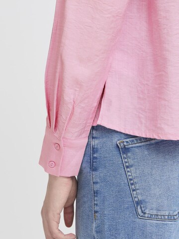 Chemisier 'WILMA' ICHI en rose