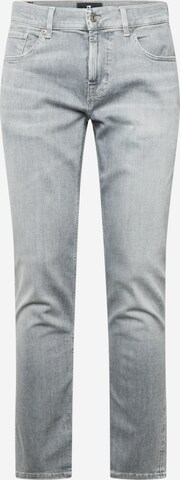 7 for all mankind Slimfit Jeans in Grijs: voorkant