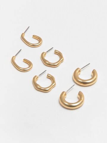 Boucles d'oreilles Pull&Bear en or