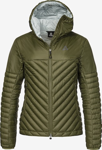 Schöffel Outdoor Jacket in Green: front