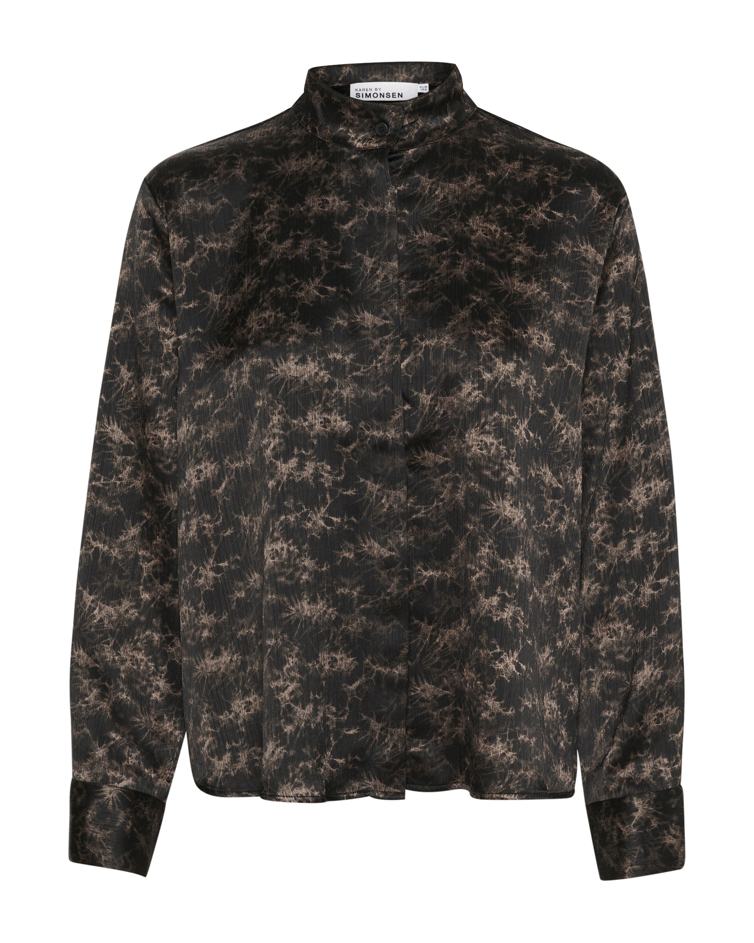 Chemisier 'Ora' KAREN BY SIMONSEN en noir : devant