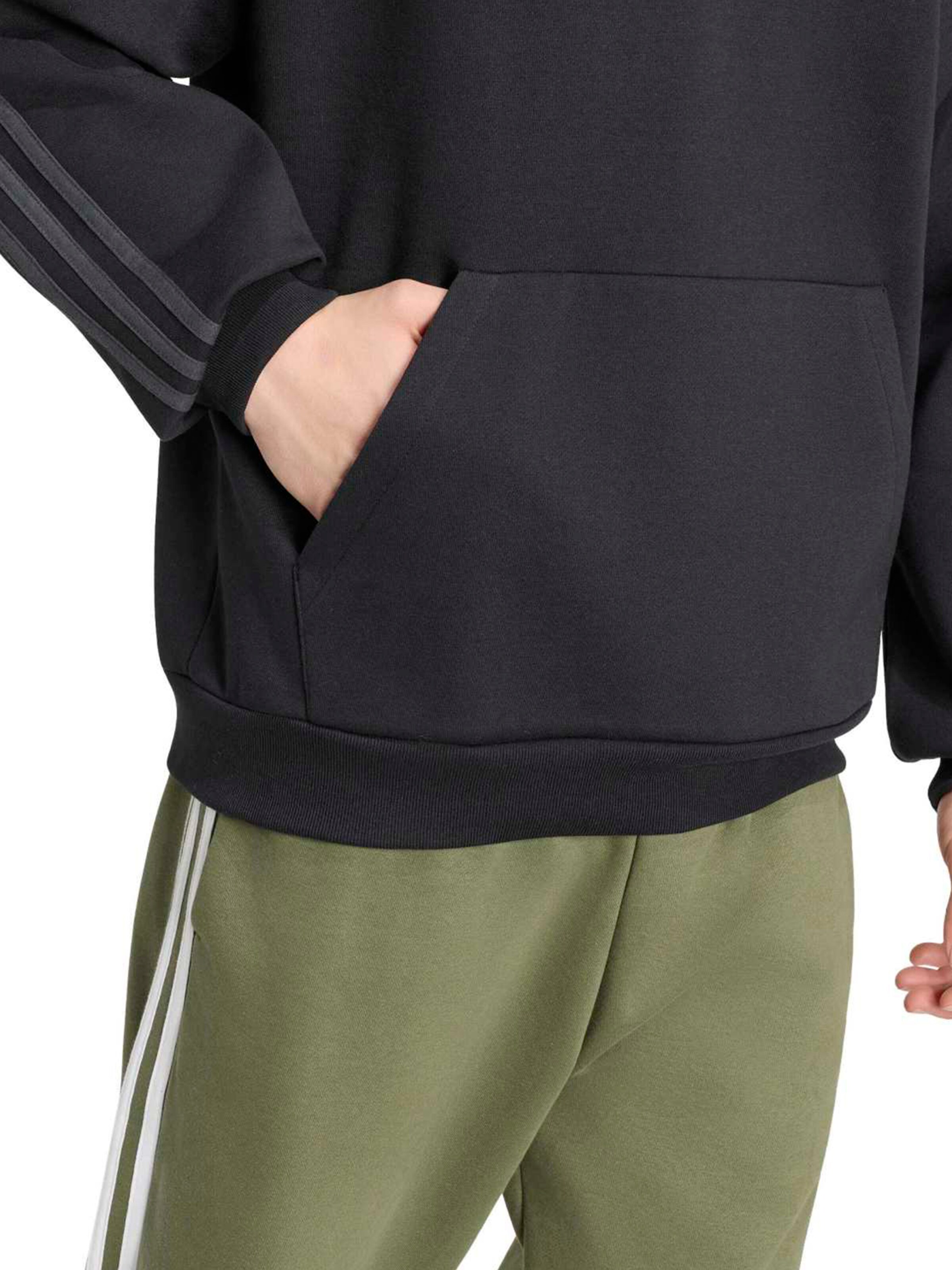 ADIDAS SPORTSWEAR Спортен суитшърт в черно
