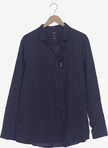 BURTON Button Up Shirt in XXL in Blue: front