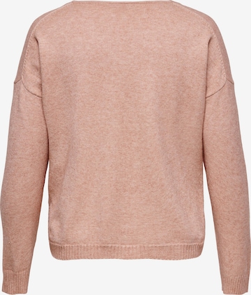 ONLY Carmakoma Sweater 'Margareta' in Pink