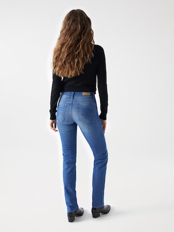 Skinny Jean 'Secret' Salsa Jeans en bleu