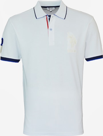 U.S. POLO ASSN. Shirt 'Pros' in White: front