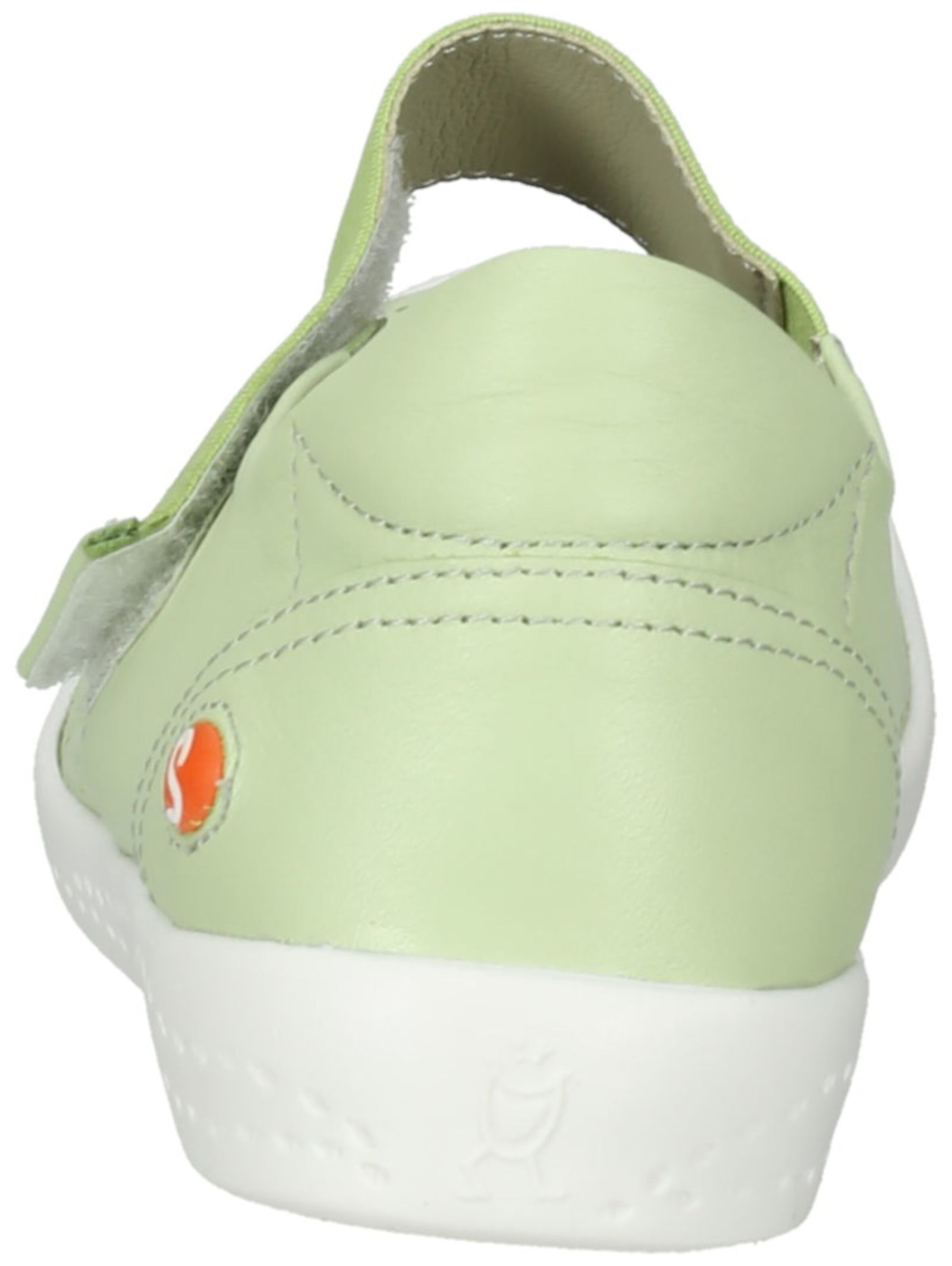 Softinos Strap ballerina in Green