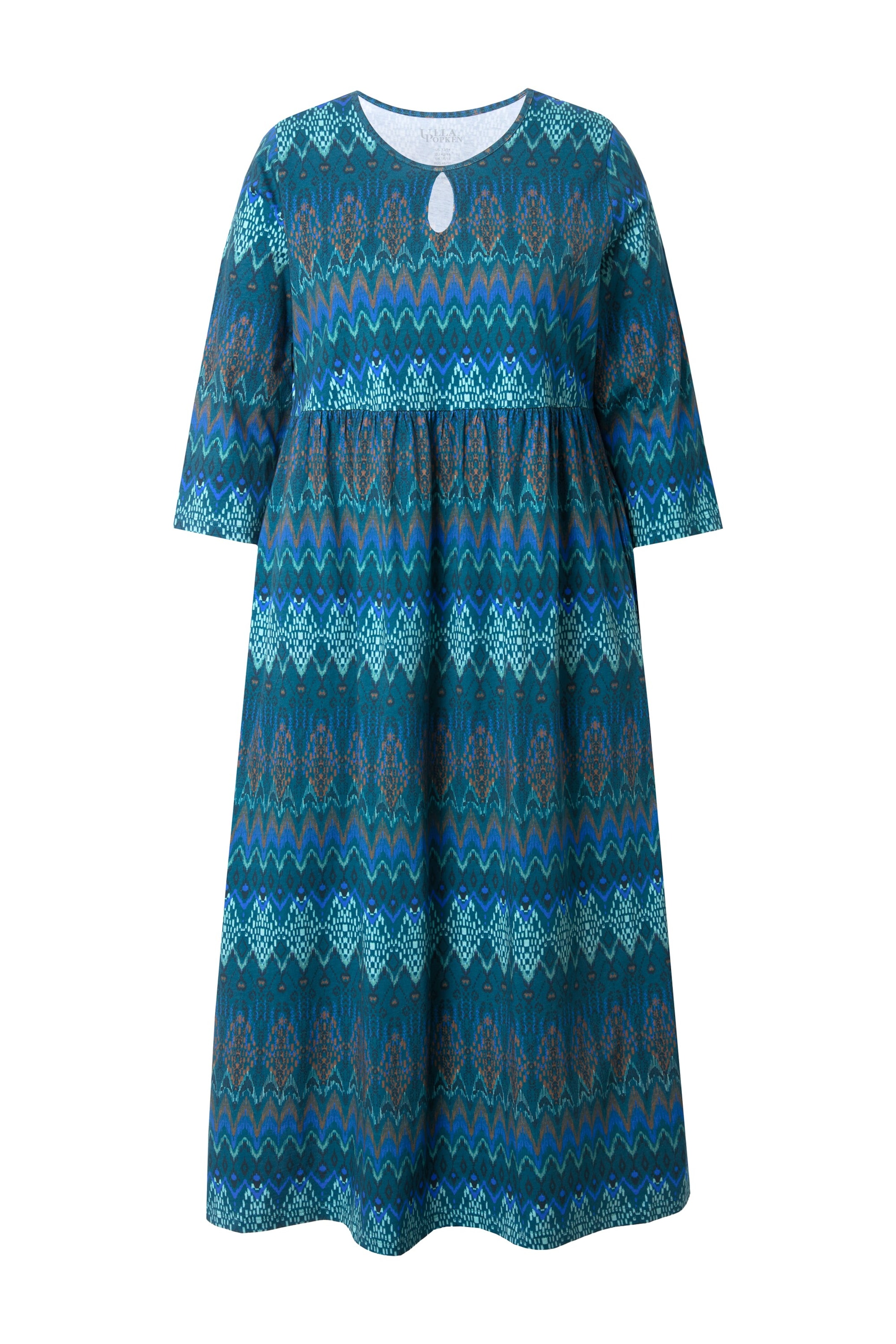 Robe Ulla Popken en bleu : devant