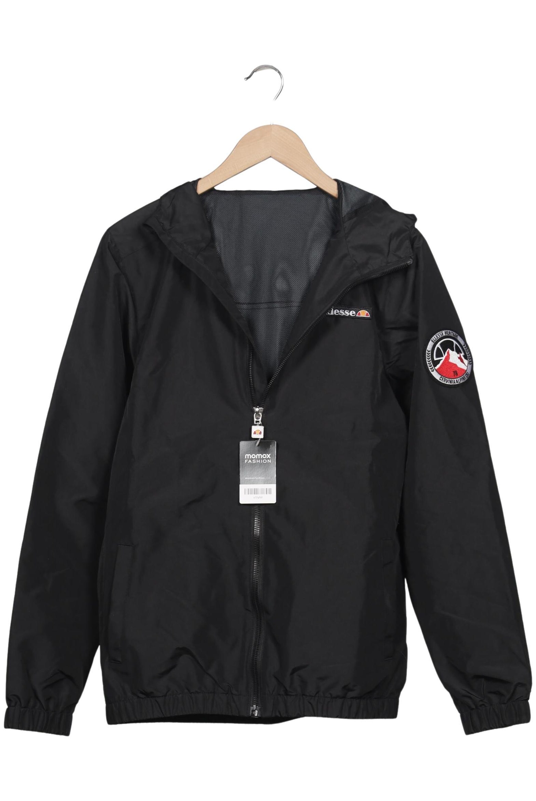 ELLESSE Jacke M in Schwarz: Vorderseite