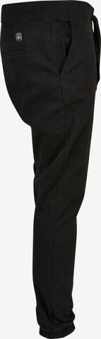 SOUTHPOLE Tapered Trousers in Black