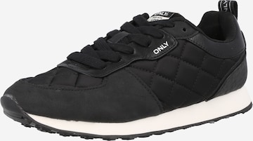 ONLY - Zapatillas deportivas bajas 'SAHEL' en negro: frente