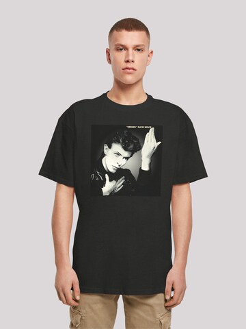 F4NT4STIC T-Shirt 'David Bowie' in Schwarz: Vorderseite