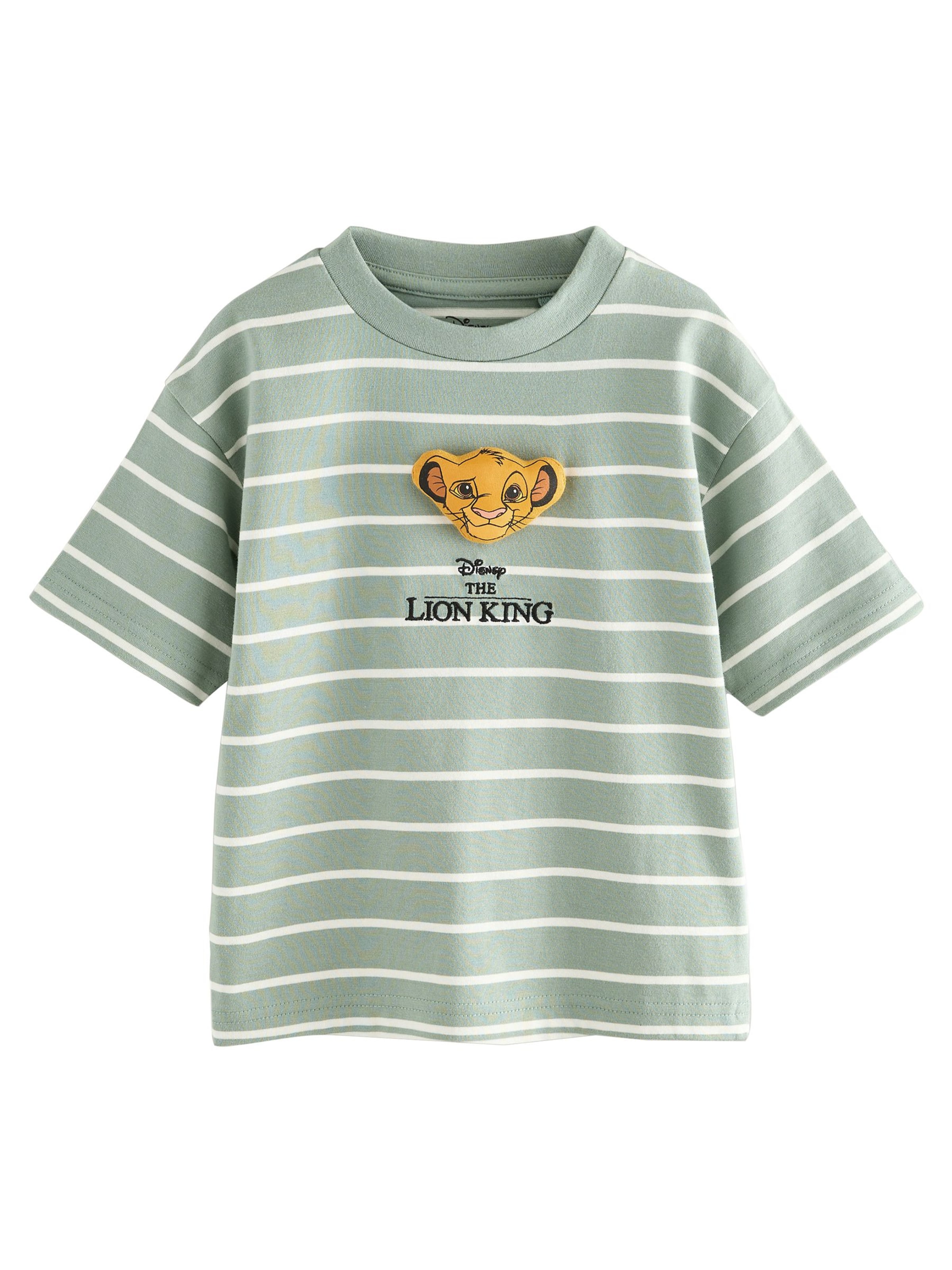 Next Shirt 'Löwenking Simba' in Groen: voorkant