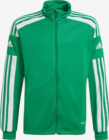 ADIDAS PERFORMANCE Athletic Jacket 'Squadra 21' in Green: front