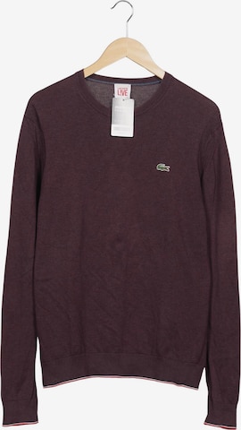 Lacoste LIVE Sweater & Cardigan in L in Red: front
