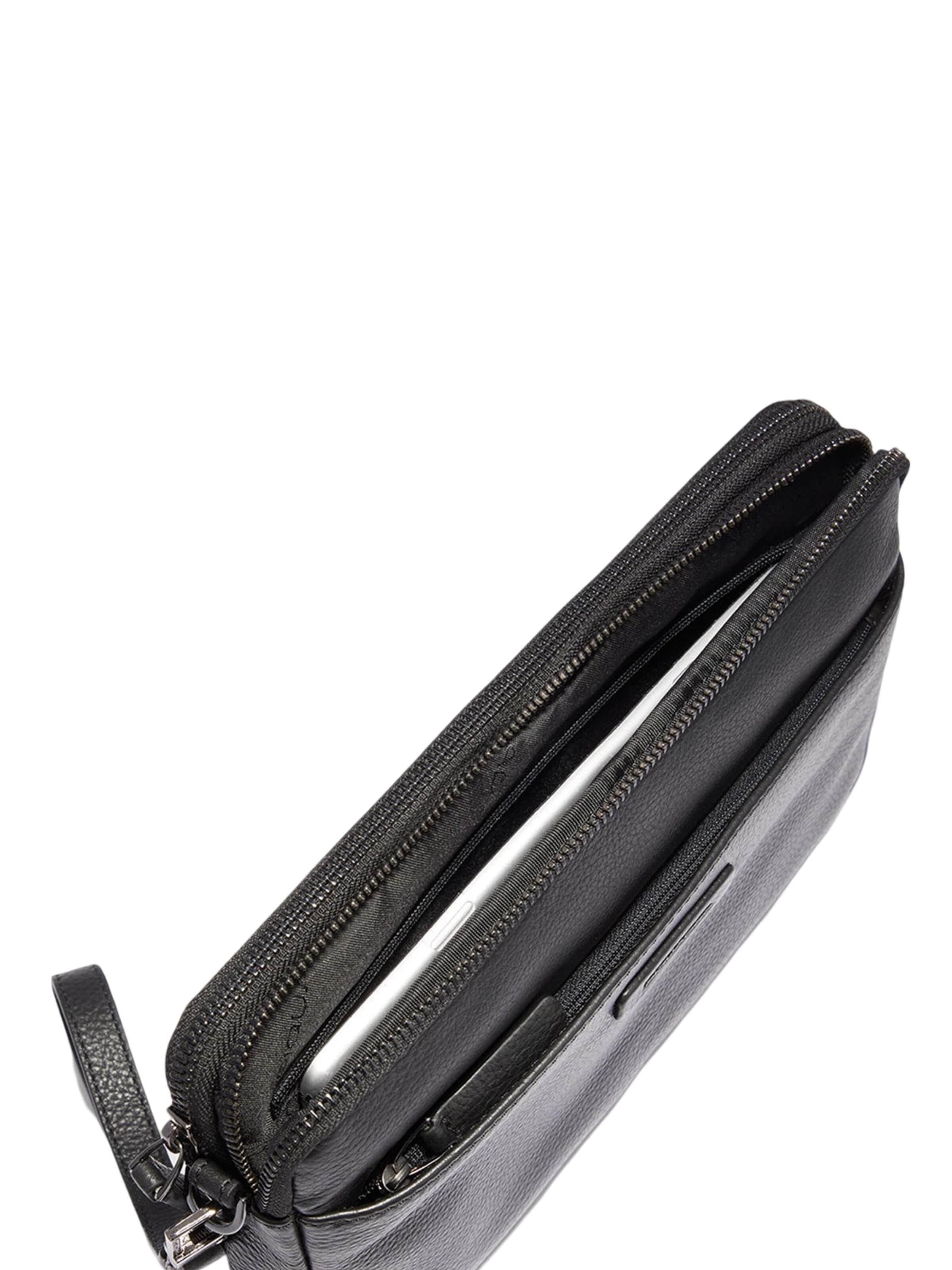 Piquadro - Cartera maletín en negro
