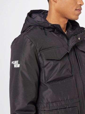 Lake View Between-season jacket 'Lorenz' in Black