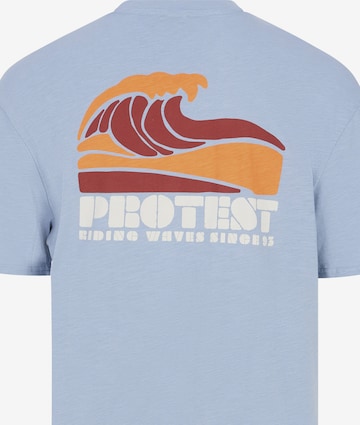 PROTEST Shirt 'PRTJake' in Blauw: voorkant