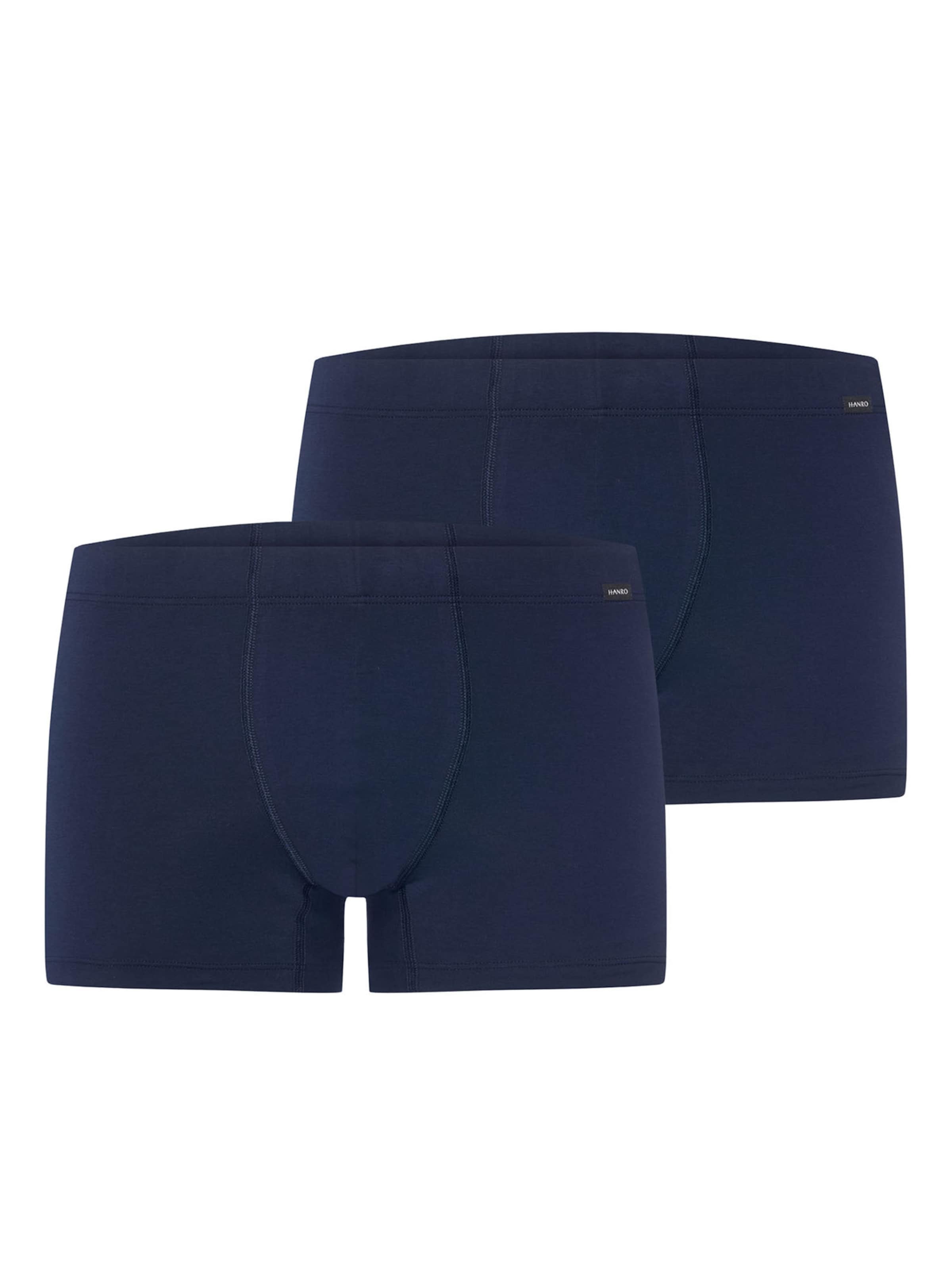 Hanro Boxershorts ' Cotton Essentials ' in Blauw: voorkant