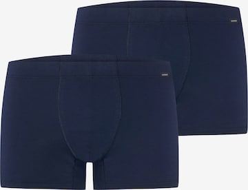 Hanro Boxershorts ' Cotton Essentials ' in Blauw: voorkant