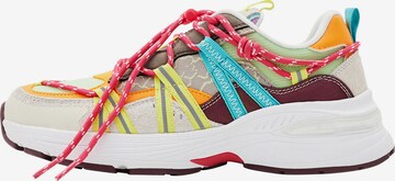 Desigual Sneakers laag in Gemengde kleuren: voorkant