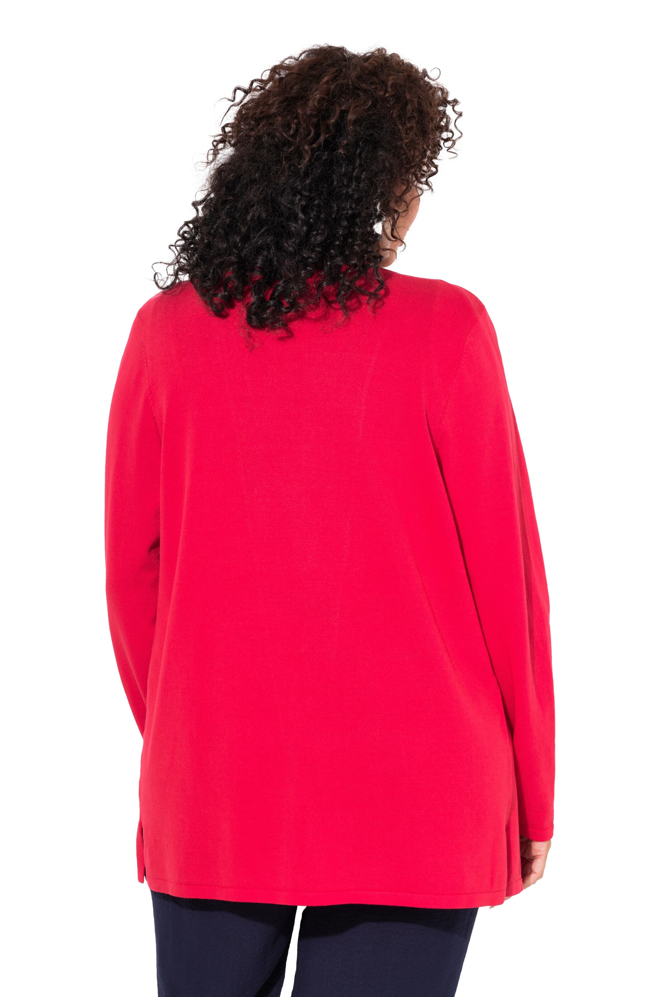 Ulla Popken Strickjacke in Rot