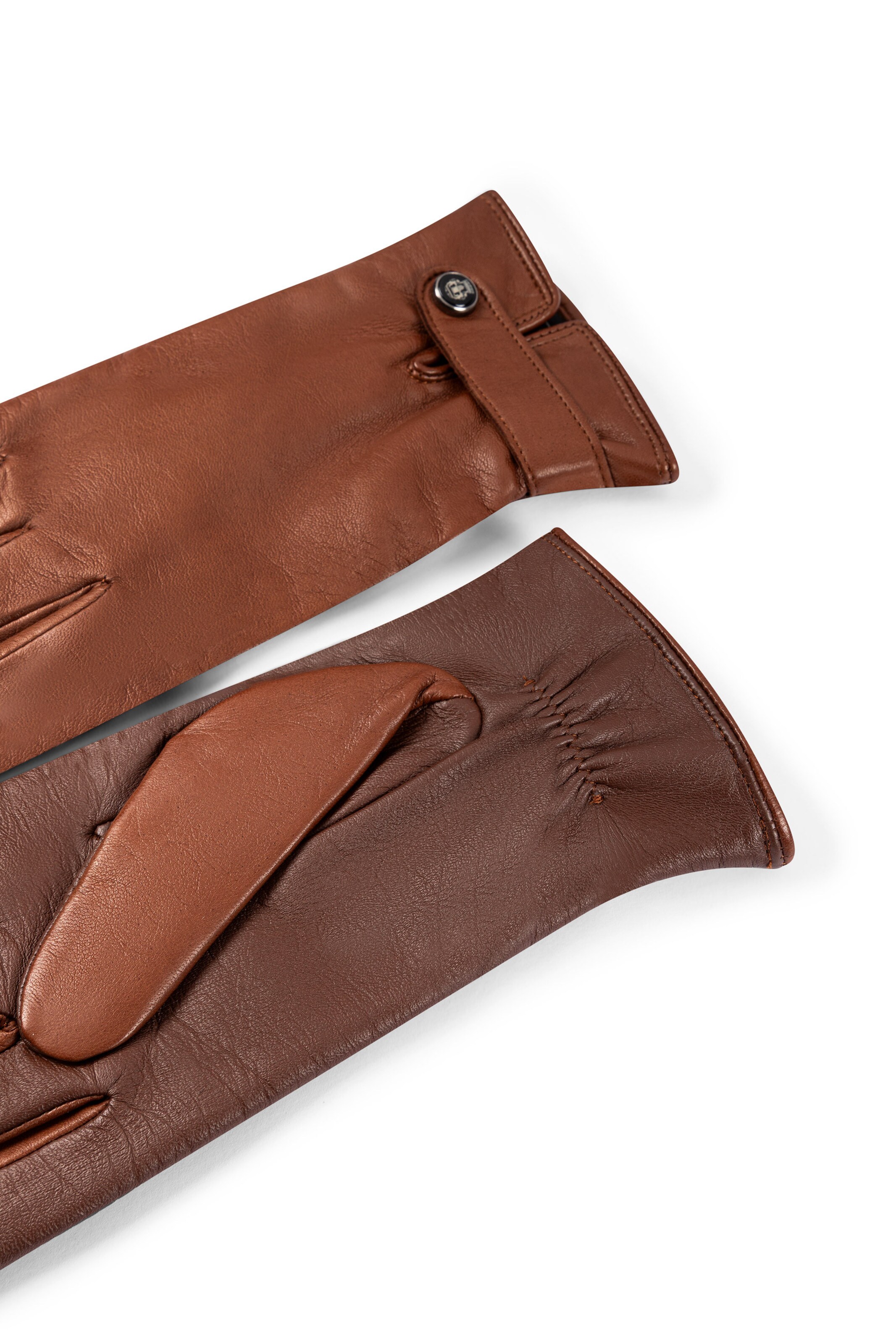 Roeckl Full finger gloves 'DRESDEN TOUCH' in Brown