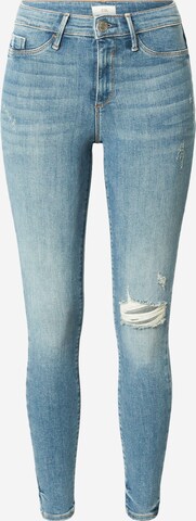 River Island Skinny Jeans 'Molly' in Blue: front