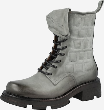 A.S.98 Lace-Up Ankle Boots 'LANE' in Grey: front