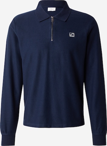 s.Oliver Collegepaita värissä sininen: etupuoli