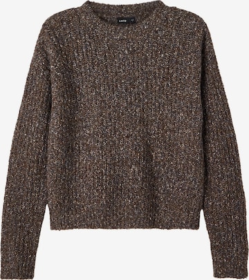 Pull-over NAME IT en marron : devant