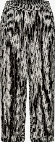 Kaffe Hose 'KAmille Amber' in Schwarz: Vorderseite