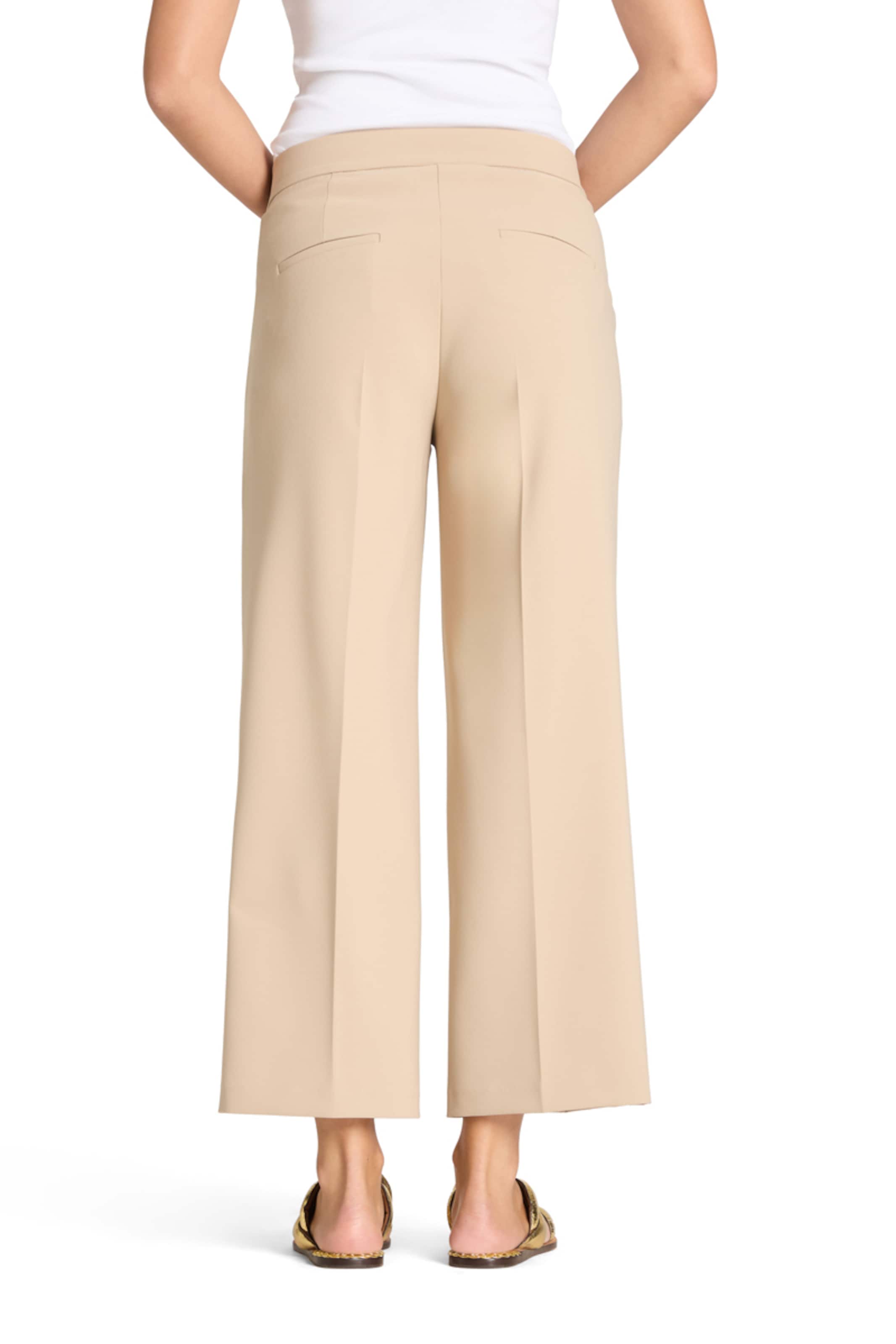Cambio Regular Pants 'Cameron' in Beige