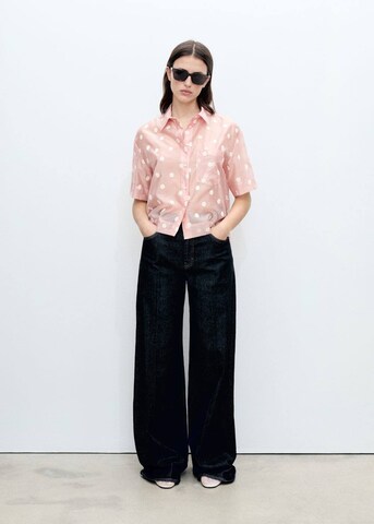 MANGO Shirt in Pink