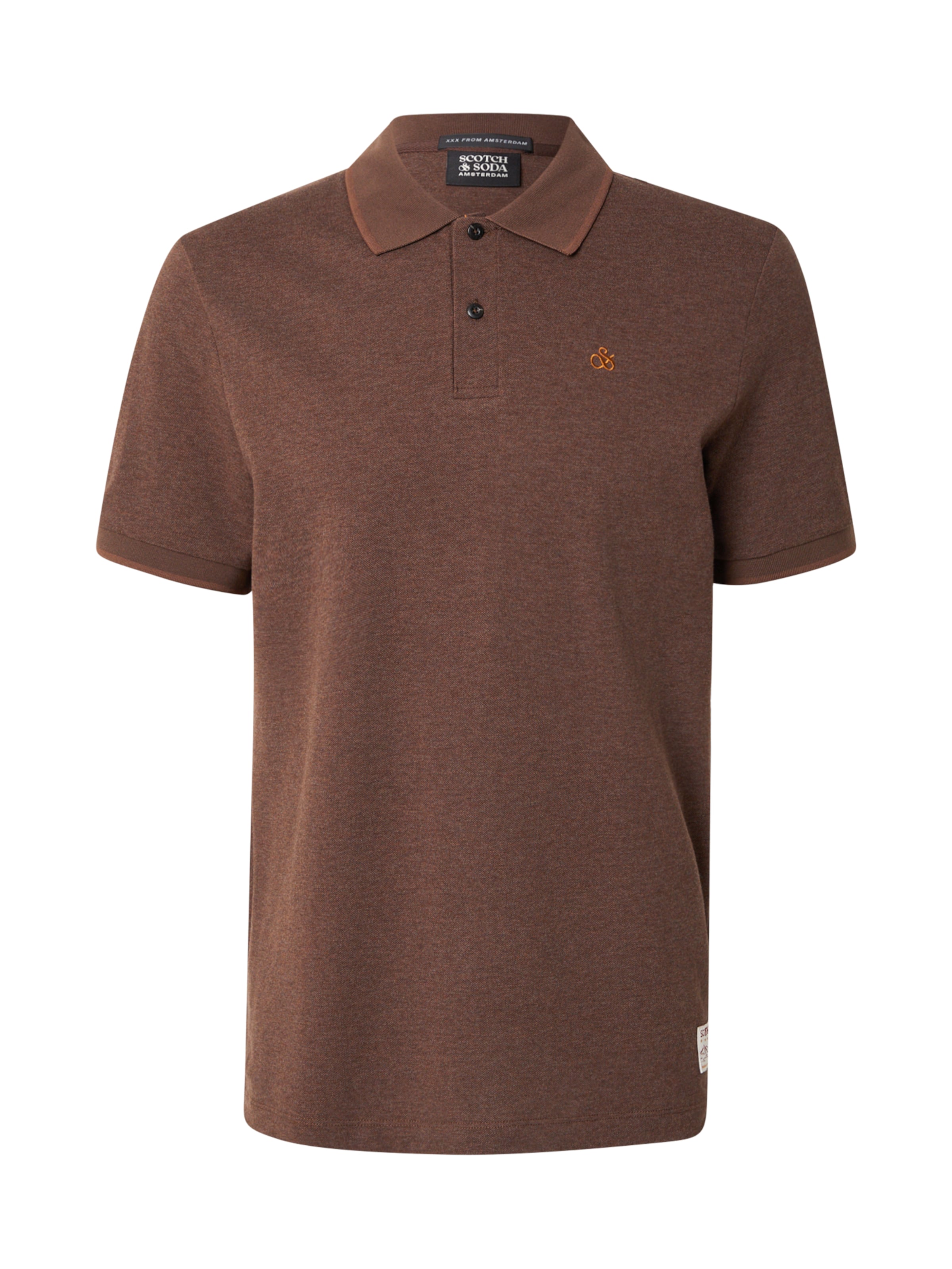 SCOTCH & SODA - Camisa em castanho: frente