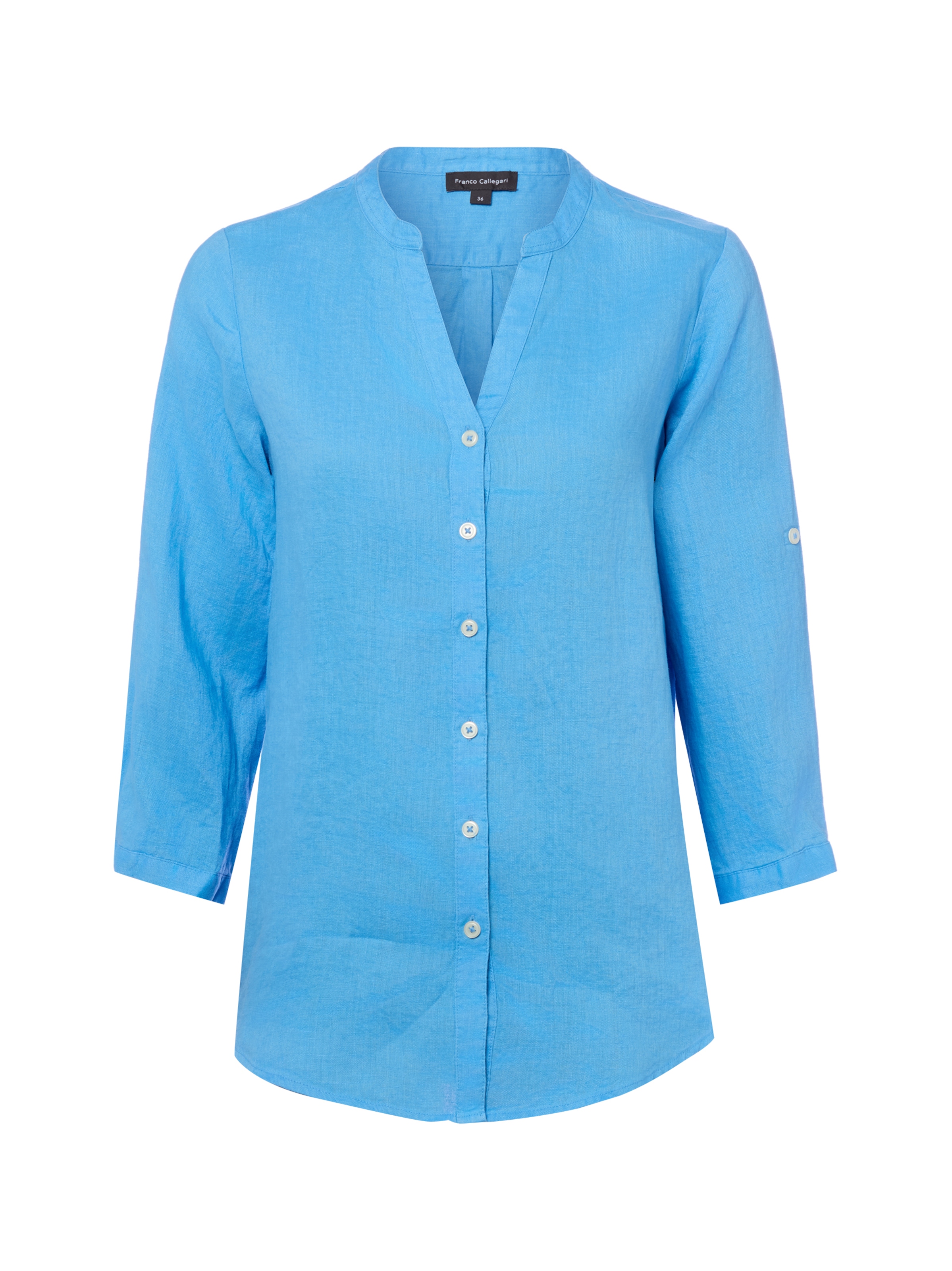 Chemisier Franco Callegari en bleu : devant