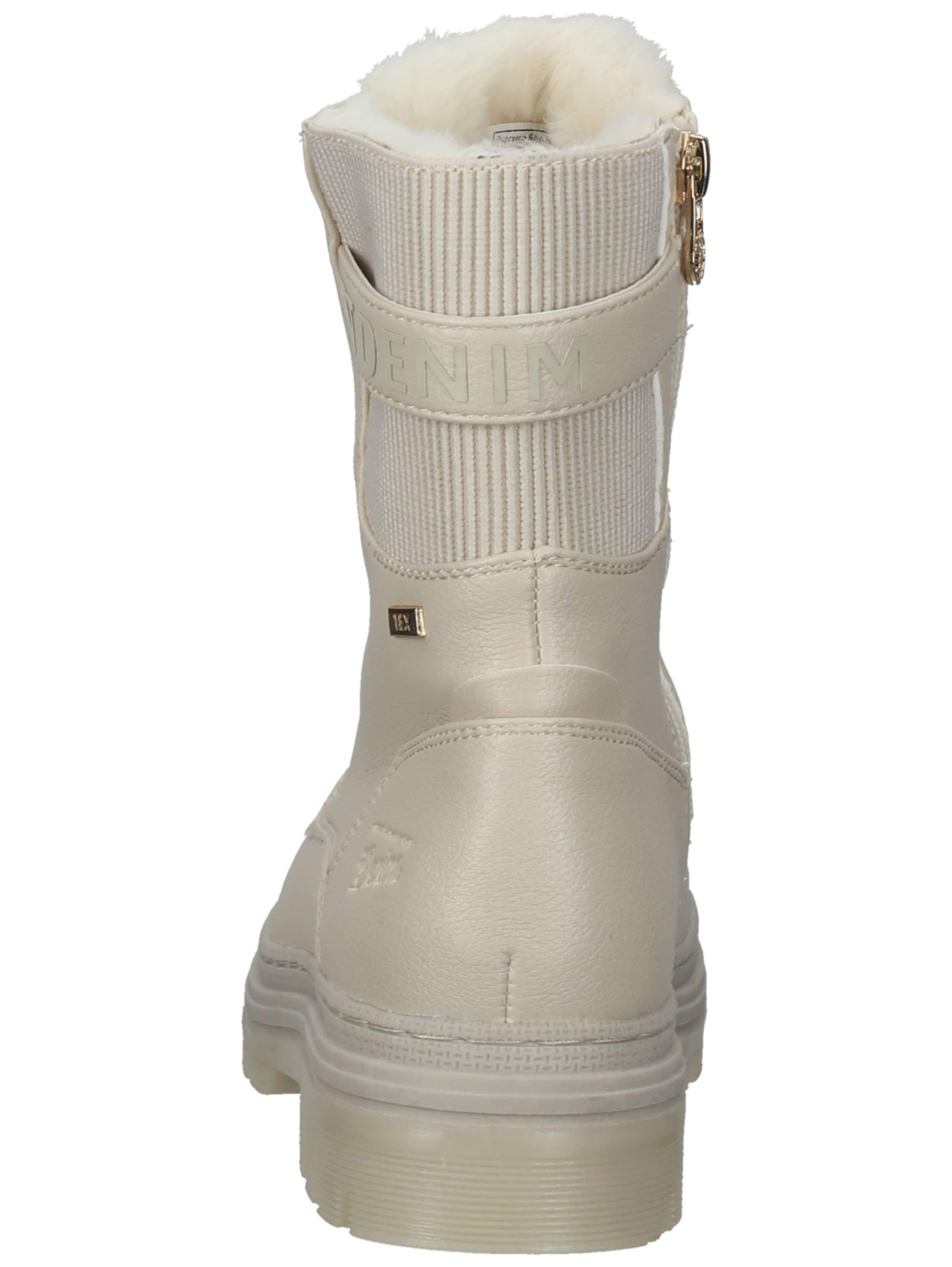 TOM TAILOR Veterlaarsjes in Beige