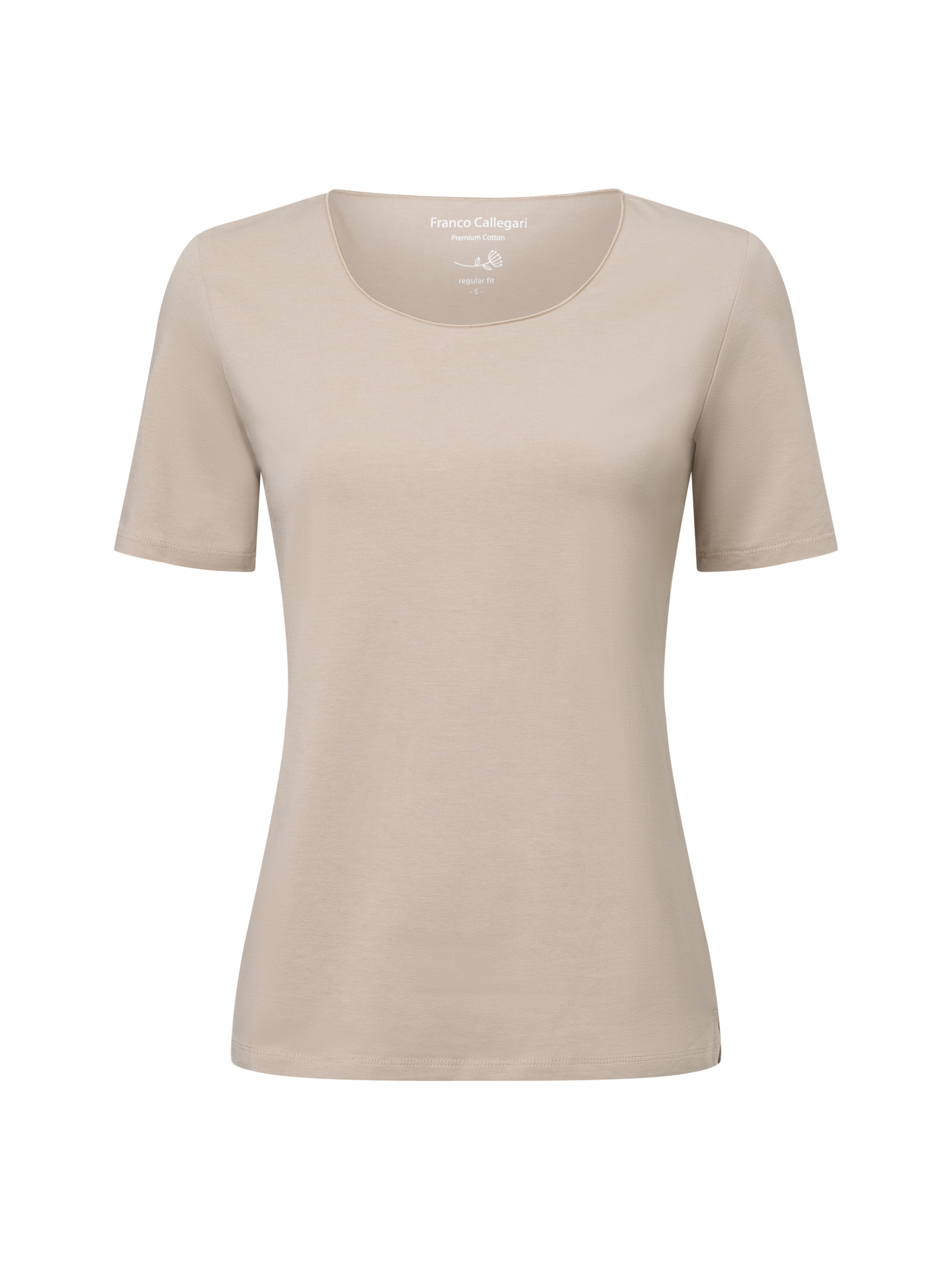 Franco Callegari Shirt ' ' in Beige: front