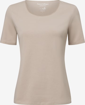 Franco Callegari T-Shirt ' ' in Beige: Vorderseite