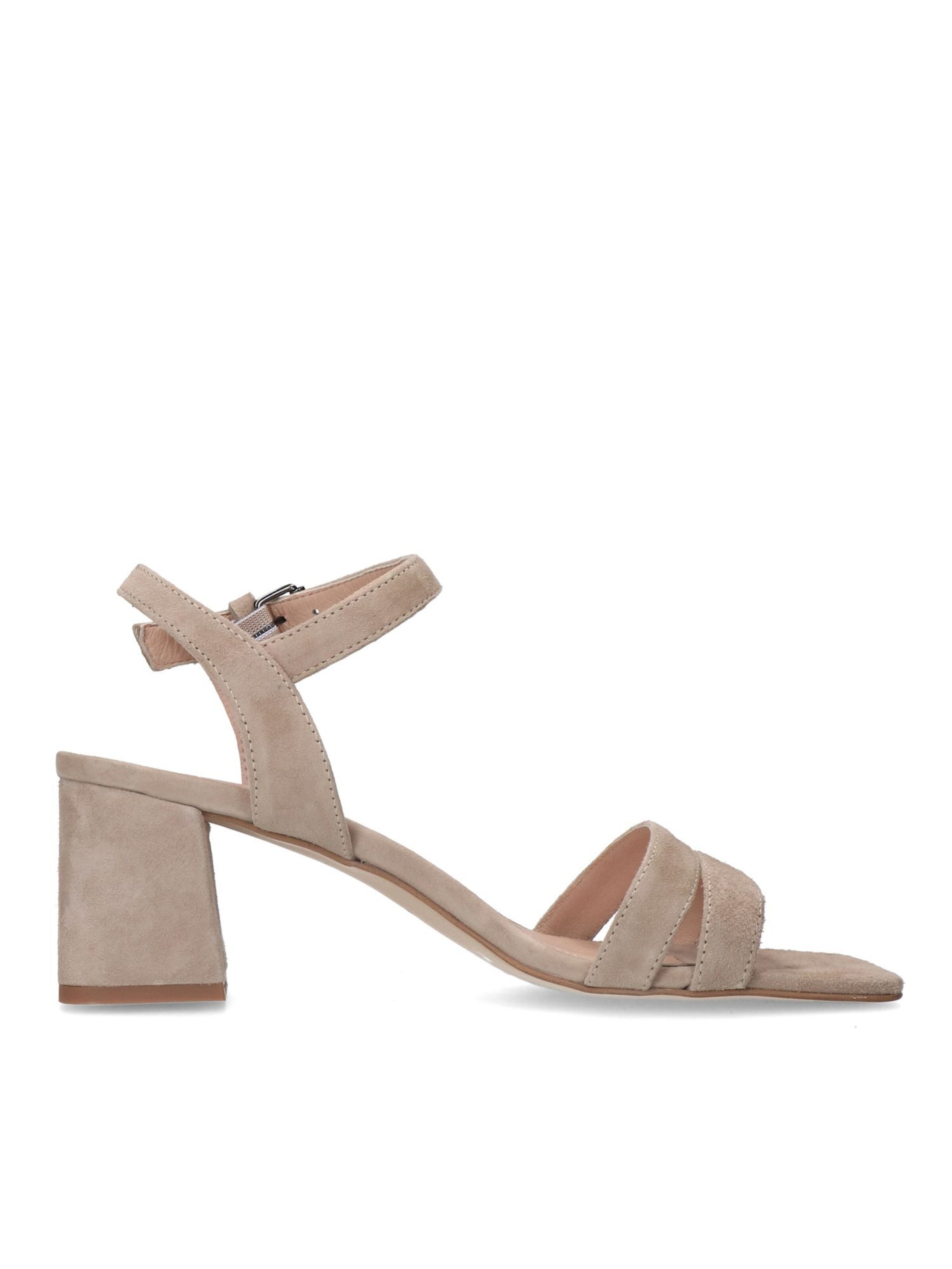 MANFIELD Sandals in Beige