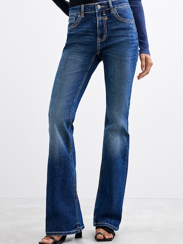 Desigual Bootcut Farkut värissä sininen: etupuoli