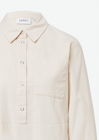 comma casual identity Blusenkleid in Beige