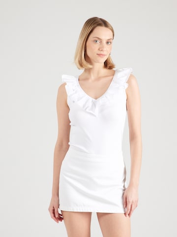 Lauren Ralph Lauren Overdel 'DRANYKA' i hvid: forside