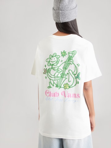 Maglietta 'FLOWER CHELLO' di VANS in beige: frontale