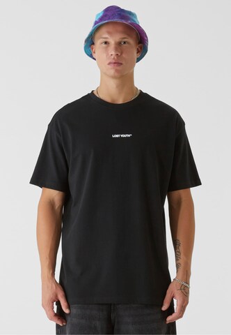 Lost Youth Shirt in Black: front