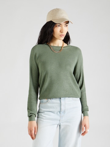 VERO MODA Sweater 'NEW LEXSUN' in Green: front